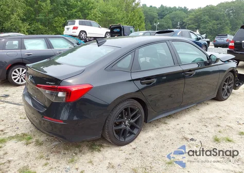 2024 Honda Civic Sport z USA, uszkodzony, nr VIN 2HGFE2F56RH537251